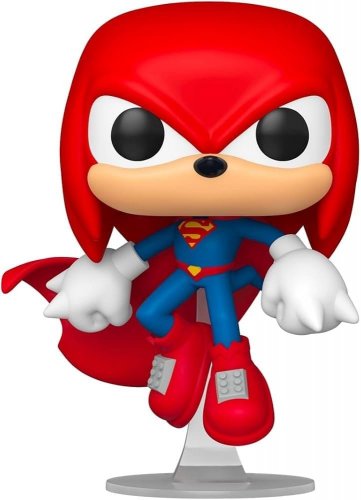 Funko Pop! Heroes: DC x Sonic The Hedgehog -Knuckles As Superman