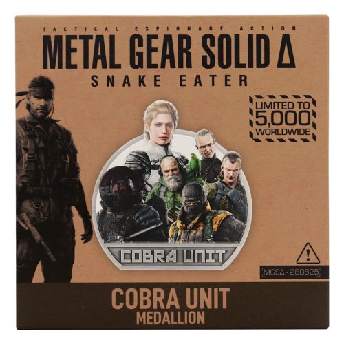Metal Gear Solid Delta: Cobra Unit Limited Edition Medallion