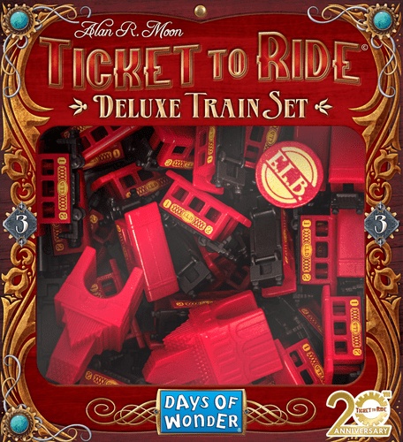 Ticket to Ride: 20th Anniversary Deluxe Train Set (Red)