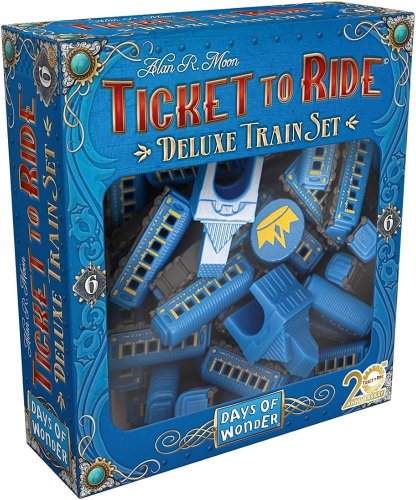 Ticket to Ride: 20th Anniversary Deluxe Train Set (Blue)