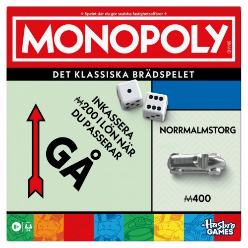 Monopoly: Classic Refresh 2025 (Ruotsi)