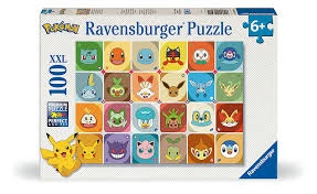 Palapeli: Pokemon - Faces (100)