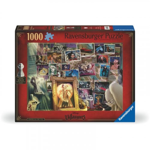 Palapeli: Disney Villainous: Cruella De Vil (1000)