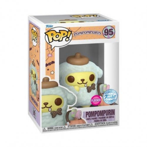 Funko Pop! Sanrio: Pompompurin Halloween- Flocked (95)
