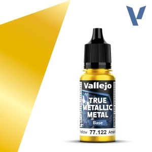 Maali: 77122 True Metallic Base Radiant Yellow (18ml)