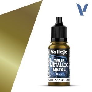 Maali: 77136 True Metallic Base Greenish Gold (18ml)