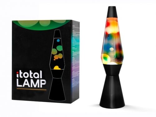 Laavalamppu: I-total - Black (36cm)