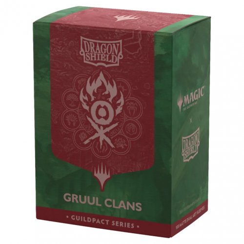 Dragon Shield: MtG Guildpact Series - Dual Matte Gruul Clans (100)