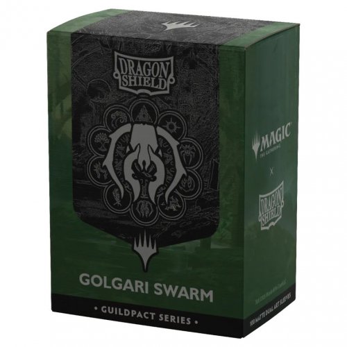 Dragon Shield: MtG Guildpact Series - Dual Matte Golgari Swarm (100)