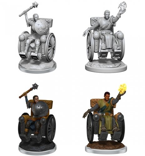 D&D Nolzur's Marvelous Unpainted Minis: Human Clerics (2)