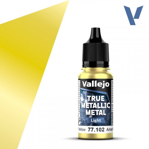 Maali: 77102 True Metallic Light Radiant Yellow (18ml)