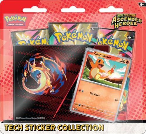 Pokemon TCG: ME02.5 Ascended Heroes - Tech Sticker Collection (Charmander)