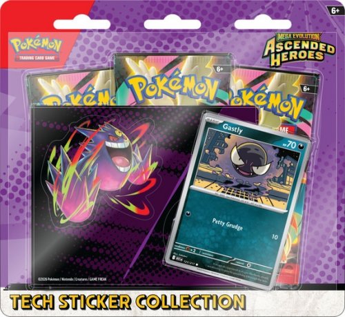 Pokemon TCG: ME02.5 Ascended Heroes - Tech Sticker Collection (Gastly)