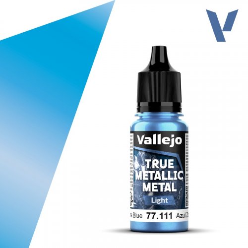 Maali: 77111 True Metallic Light Sapphire Blue(18ml)