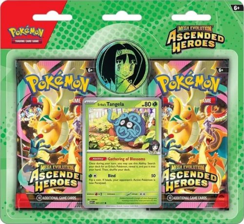 Pokemon TCG: ME02.5 Ascended Heroes - 2-Pack Blister Enhanced (Erikas Tangela)