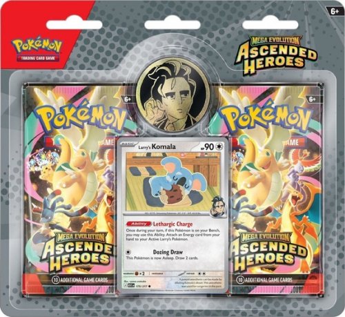 Pokemon TCG: ME02.5 Ascended Heroes - 2-Pack Blister Enhanced (Larrys Komala)