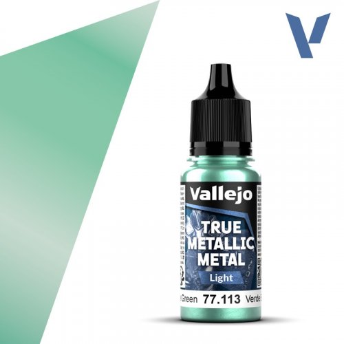 Maali: 77113 True Metallic Light Beetle Green (18ml)