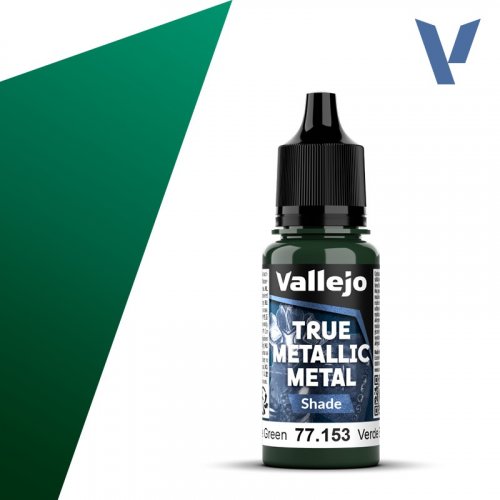 Maali: 77153 True Metallic Shade Beetle Green (18ml)