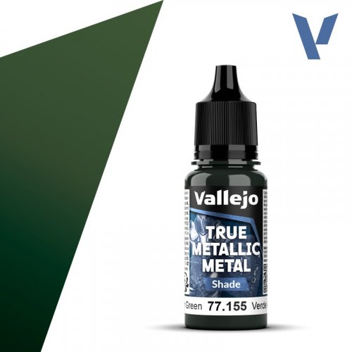 Maali: 77155 True Metallic Shade Amber Green (18ml)
