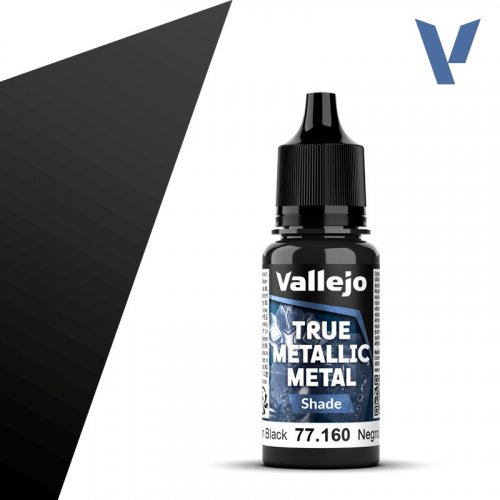 Maali: 77160 True Metallic Shade Obsidian Black (18ml)