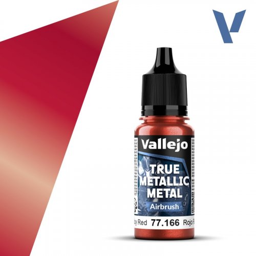 Maali: 77166 True Metallic Air Ruby Red (18ml)