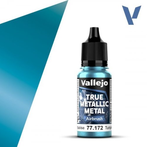 Maali: 77172 True Metallic Air Hydra Turquoise (18ml)