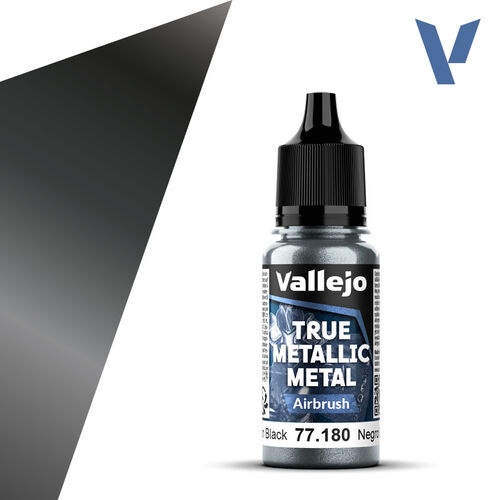 Maali: 77180 True Metallic Air Obsidian Black (18ml)