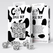 Noppasetti: Cow - Moozilla Dice Set