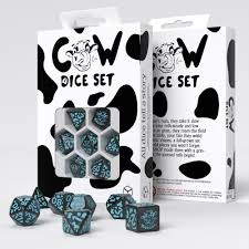 Noppasetti: Cow - Moolissa Dice Set