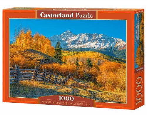 Palapeli: View Of Wilson Peak In Autumn, USA (1000)