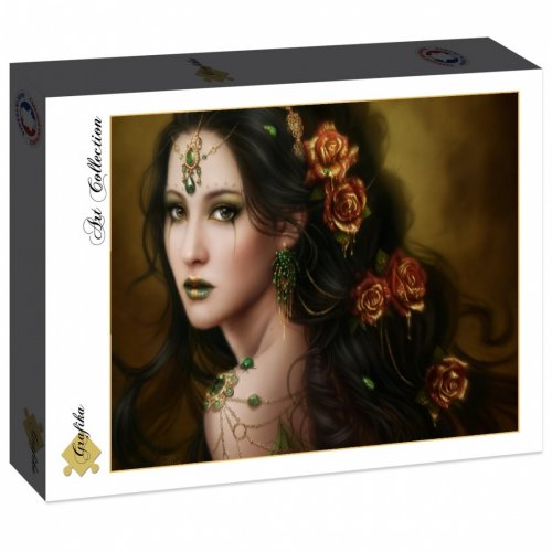 Palapeli: Golden Rose (1000)