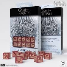 Noppasetti: Game Of Thrones - Lannister D6 Dice Set (10)