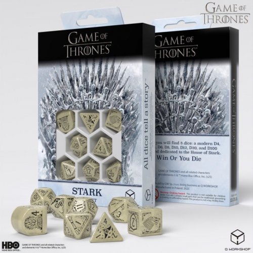 Noppasetti: Game Of Thrones - Stark Dice Set