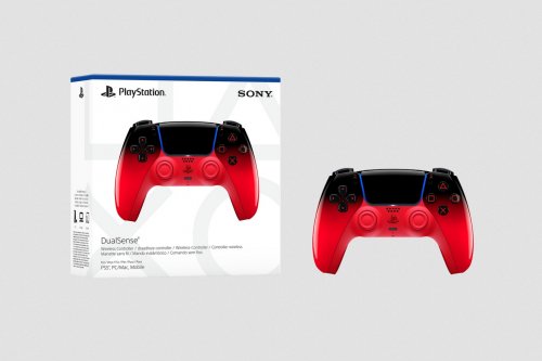 PS5: DualSense Ohjain (Hyperpop - Techno Red)