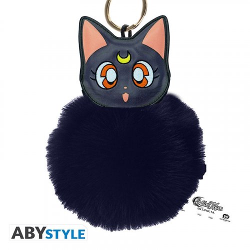 Avaimenper�: Sailor Moon - Luna Pom Pom Keychain