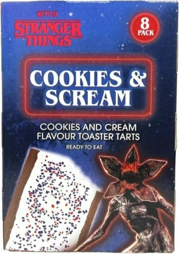 Keksi: Stranger Things - Toaster Tarts Cookies&Cream (280g)