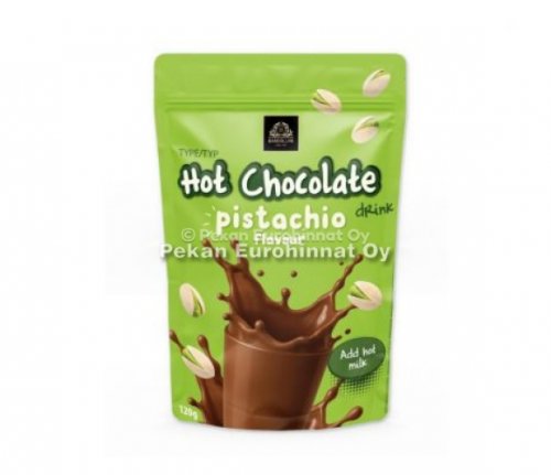 Juoma: Hot Chocolate Pistachio Kaakaojuomajauhe (120g)
