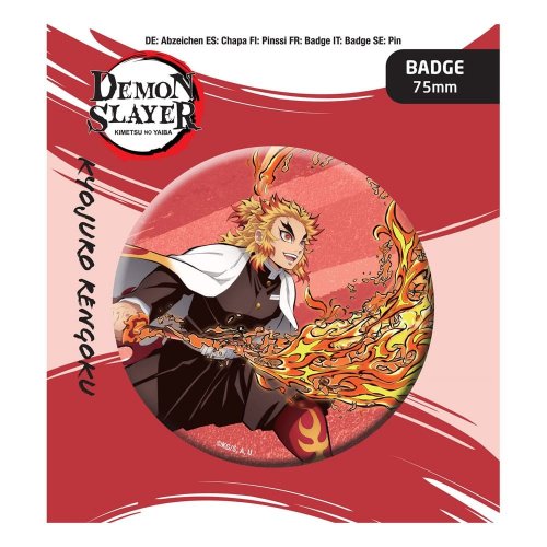 Pinssi: Demon Slayer: Kyojuro Rengoku Pin Badge