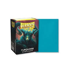 Dragon Shield: Standard Sleeves - Matte Turquoise (100)