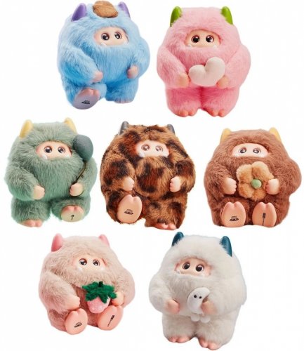 Avaimenper�: Giggle Monster Marshmallow Dreams Series Vinyl Blind Box (Satunnainen