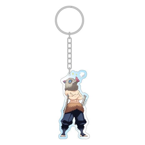 Avaimenper�: Demon Slayer - Acrylic Inosuke Holographic