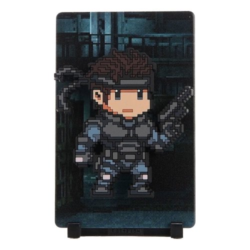 Metal Gear Solid 1 Figgyz Magnet Collectible Solid Snake 11 Cm