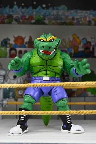 Figu: TMNT (archie Comics) - Stump Wrestling Leatherhead (18cm)